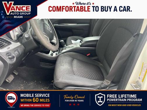 Vice White 2018 Dodge Journey SE
