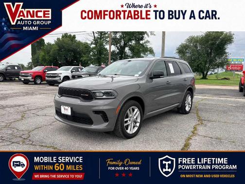Destroyer Gray Clearcoat 2025 Dodge Durango GT