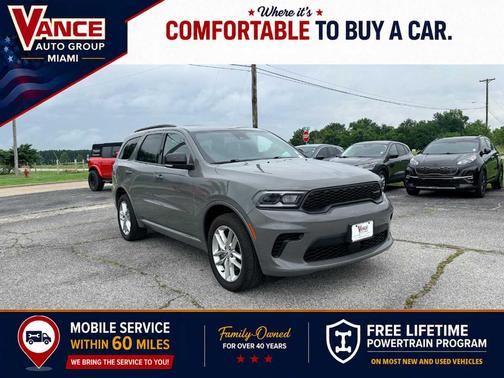 Destroyer Gray Clearcoat 2025 Dodge Durango GT