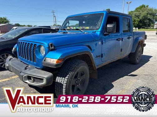 Hydro Blue Pearlcoat 2021 Jeep Gladiator Sport