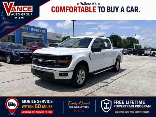 Oxford White 2025 Ford F-150 XLT