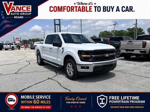 Oxford White 2025 Ford F-150 XLT