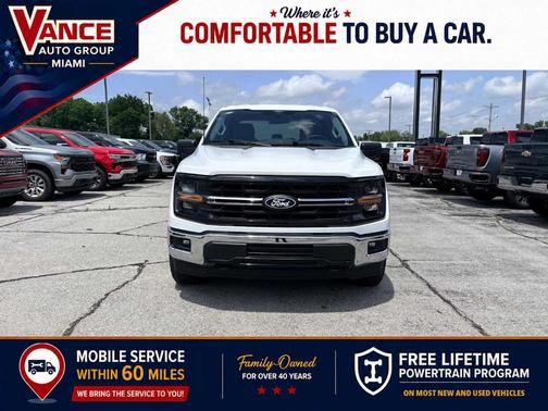 Oxford White 2025 Ford F-150 XLT