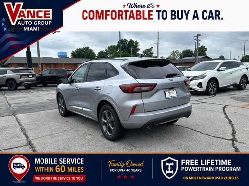Iconic Silver Metallic 2023 Ford Escape ST-Line