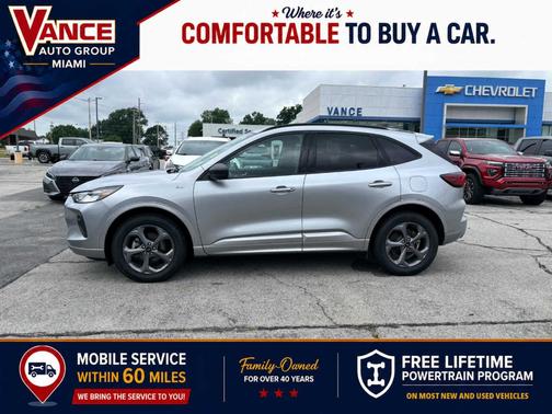 Iconic Silver Metallic 2023 Ford Escape ST-Line