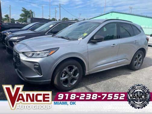 Iconic Silver Metallic 2023 Ford Escape ST-Line
