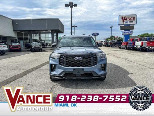 Vapor Blue Metallic 2026 Ford Explorer ST-Line