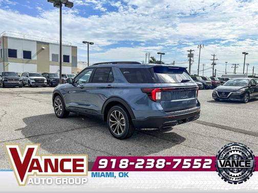 Vapor Blue Metallic 2026 Ford Explorer ST-Line