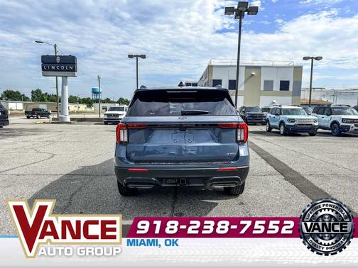 Vapor Blue Metallic 2026 Ford Explorer ST-Line
