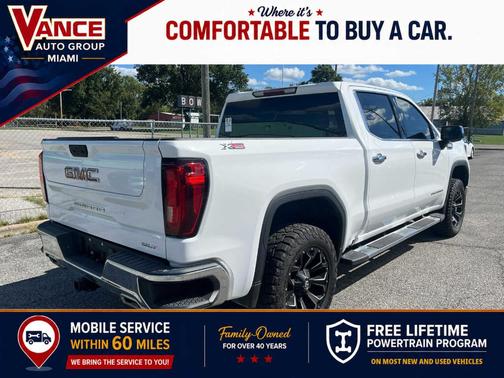 Summit White 2022 GMC Sierra 1500 SLT