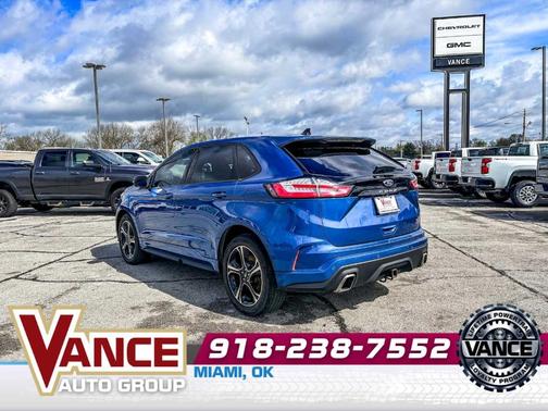 Performance Blue 2021 Ford Edge ST