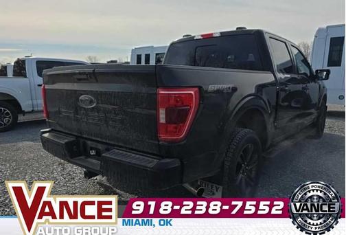 Agate Black Metallic 2023 Ford F-150 XLT