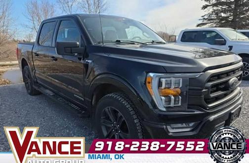 Agate Black Metallic 2023 Ford F-150 XLT