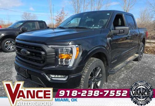 Agate Black Metallic 2023 Ford F-150 XLT