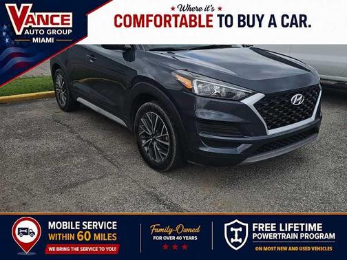 Dusk Blue 2021 Hyundai TUCSON SEL