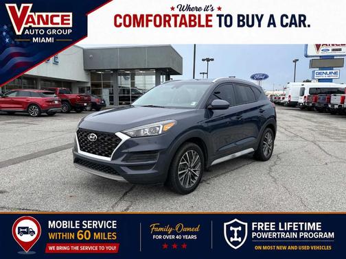 Dusk Blue 2021 Hyundai TUCSON SEL