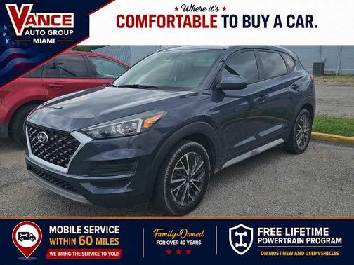 Dusk Blue 2021 Hyundai TUCSON SEL