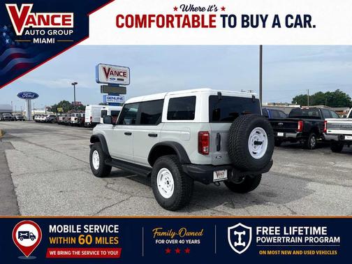 Avalanche Gray 2026 Ford Bronco Heritage Edition