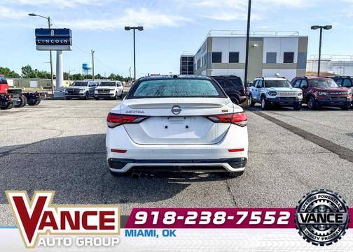 White 2024 Nissan Sentra SR