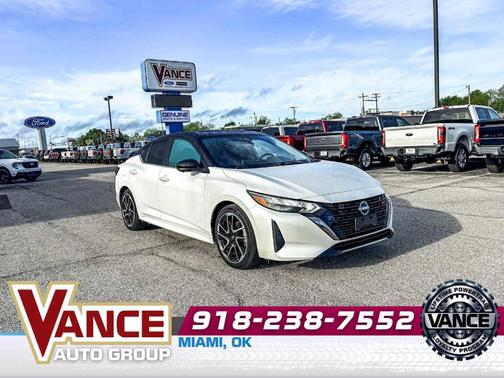 White 2024 Nissan Sentra SR