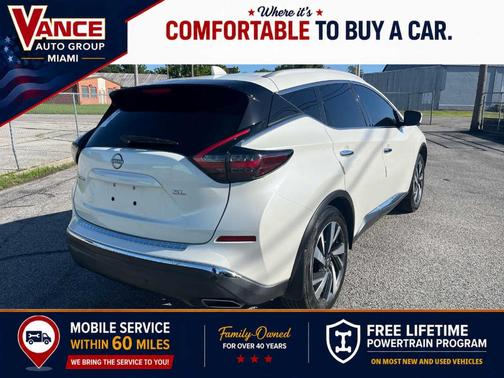 White 2023 Nissan Murano SL