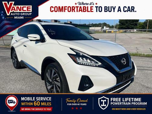 White 2023 Nissan Murano SL