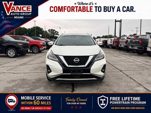 White 2023 Nissan Murano SL