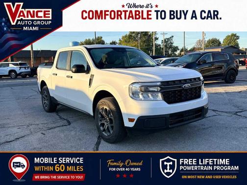 Oxford White 2024 Ford Maverick XLT