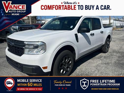 Oxford White 2024 Ford Maverick XLT