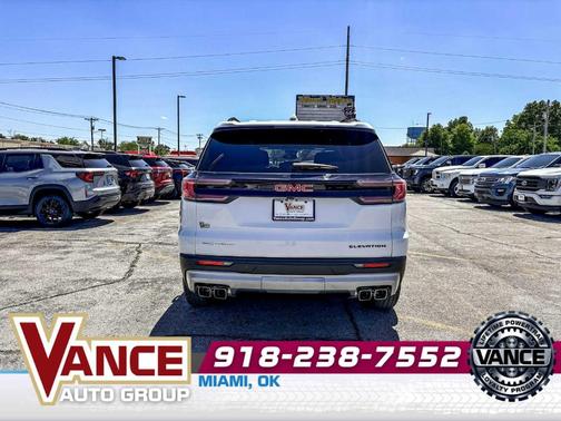 Summit White 2025 GMC Acadia Elevation