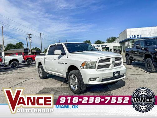 Bright White 2012 RAM 1500 Sport