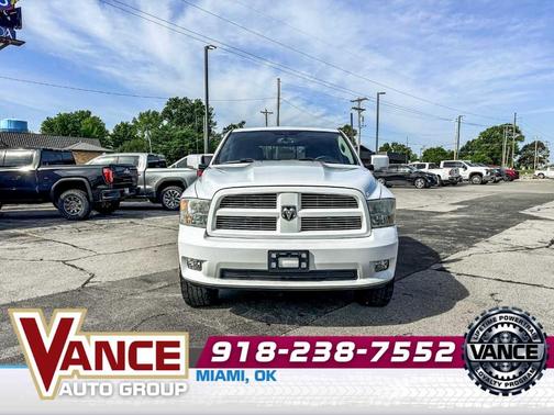 Bright White 2012 RAM 1500 Sport