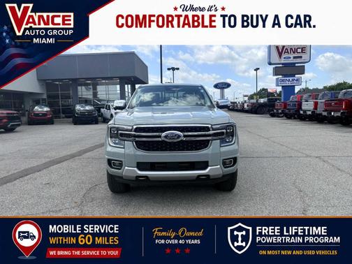 Cactus Green / Gray 2024 Ford Ranger Lariat