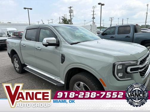 Cactus Green / Gray 2024 Ford Ranger Lariat