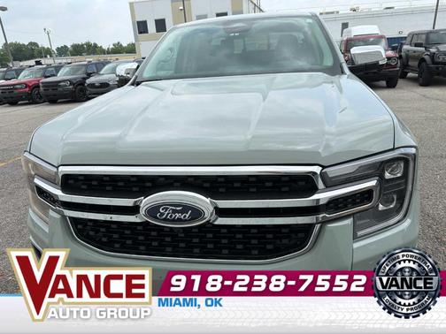 Cactus Green / Gray 2024 Ford Ranger Lariat