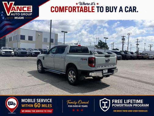 Cactus Green / Gray 2024 Ford Ranger Lariat