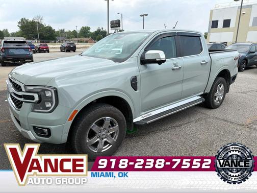 Cactus Green / Gray 2024 Ford Ranger Lariat