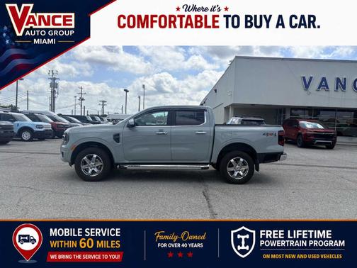 Cactus Green / Gray 2024 Ford Ranger Lariat