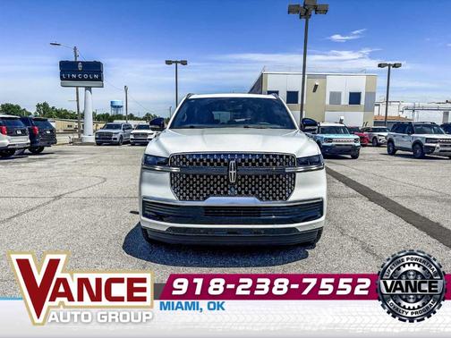 Pristine White 2026 Lincoln Navigator Reserve