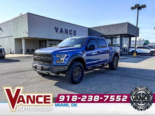 Performance Blue 2019 Ford F-150 Raptor