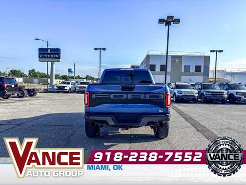 Performance Blue 2019 Ford F-150 Raptor