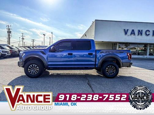 Performance Blue 2019 Ford F-150 Raptor