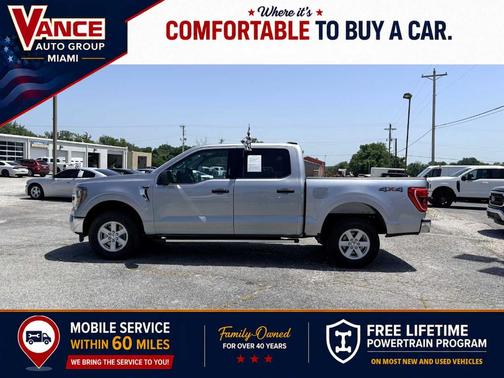 Iconic Silver 2023 Ford F-150 XLT