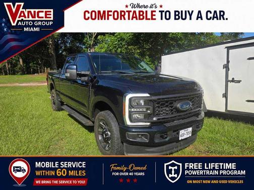 Blue 2023 Ford F-250 Lariat