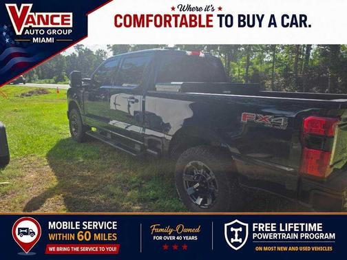 Blue 2023 Ford F-250 Lariat