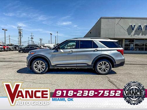 Iconic Silver 2023 Ford Explorer Limited
