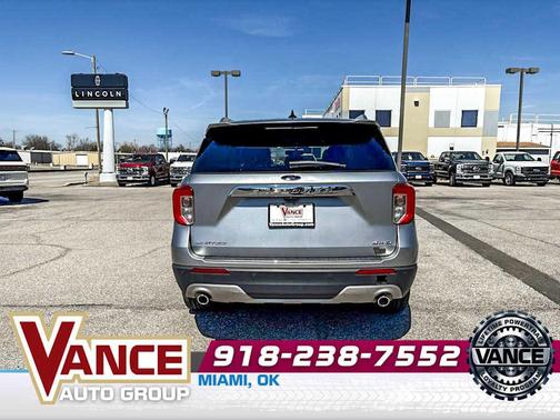 Iconic Silver 2023 Ford Explorer Limited