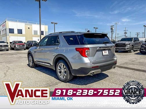 Iconic Silver 2023 Ford Explorer Limited