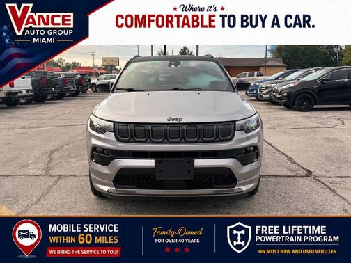 Billet Silver Metallic Clearcoat 2022 Jeep Compass Altitude