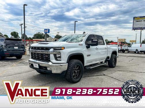 Summit White 2021 Chevrolet Silverado 2500 LT